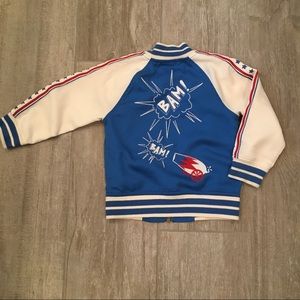 OshKosh B'gosh Blue and White Kids Jacket